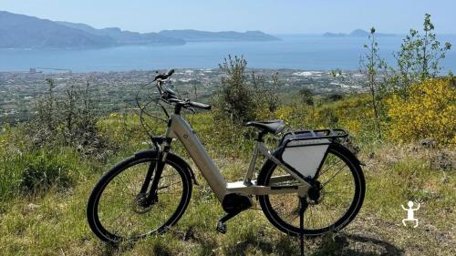 Esperienza in e-bike con camminata finale verso il Gran Cono del Vesuvio, tour perfetto in Campania