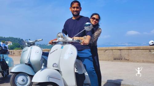 Tour con Vespa anni ’60 Made in Italy da Amalfi a Positano con aperitivo vista mare e scorci glamour della Costiera