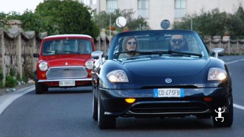 Erlebnis für Gruppen und Freunde im Fiat 500 oder Duetto, zeitlose Ikonen des italienischen Designs, mit Fotos und Aperitif mit Meerblick