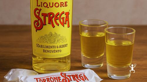 Degustazione del liquore Strega e torroncini tipici, esperienza perfetta per coppie e gruppi in Campania
