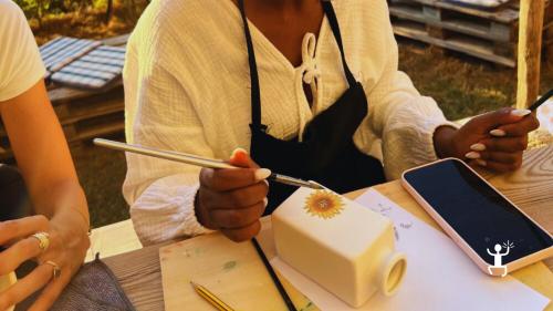 Idée cadeau unique en Campanie : atelier de peinture sur céramique à Orria, entre art et créativité dans le Cilento