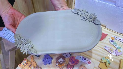 Laboratorio di ceramica a Fuorigrotta, storico quartiere di Napoli noto per il celebre Stadio Diego Armando Maradona