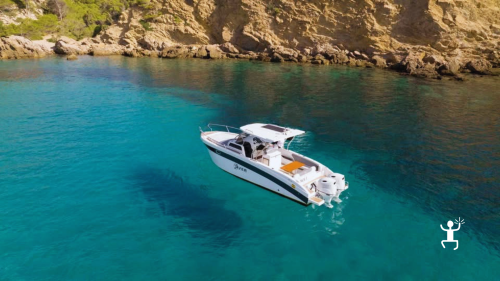 Private boat tour from Miseno to Capri with passages in front of the most famous caves and the Faraglioni, ideal for couples