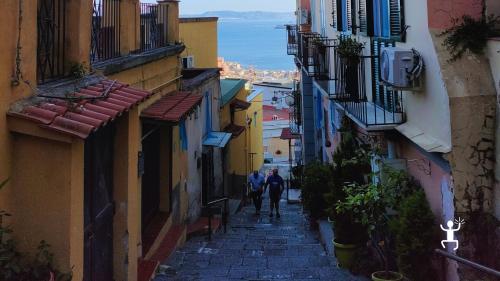 Esperienza con accompagnatrice turistica tra scale storiche del Petraio e terrazza vista mare con degustazione, perfetta per coppie