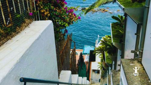 Vista panoramica di Positano dall’alto con il mare della Costiera Amalfitana, perfetta per coppie e gruppi in Campania