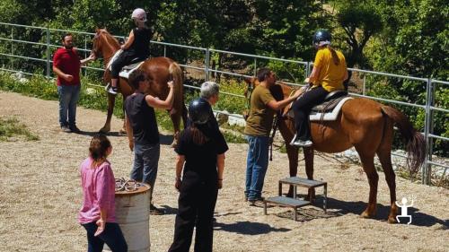 Tour equestre con guida esperta e vista sul Monte Taburno nel Sannio beneventano, attività per gruppi di amici in Campania
