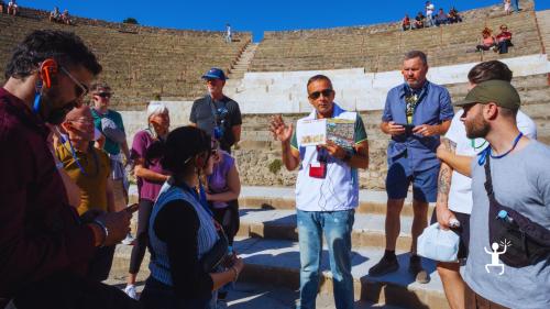 Visita agli Scavi di Pompei con esperienza nel laboratorio del cammeo per famiglie e piccoli gruppi