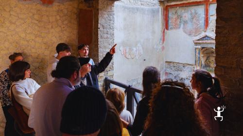 Esperienza culturale a Ercolano con guida archeologica e minivan da Napoli per team building e gruppi