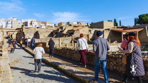Visita agli Scavi di Ercolano tra antiche strade romane e domus patrizie per famiglie e coppie in Campania