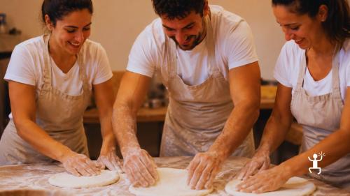 Lezione di pizza napoletana ad Acerra in Campania con impasto e cottura tradizionale per coppie e gruppi