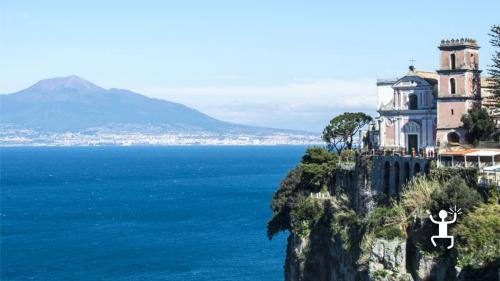 Paesaggio in Campania a Vico Equense chef  Canavacciuolo