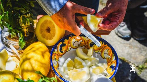 Passeggiata in costiera amalfitana per esperienza in Campania per scoprire la tradizione del limone sfusato amalfitano