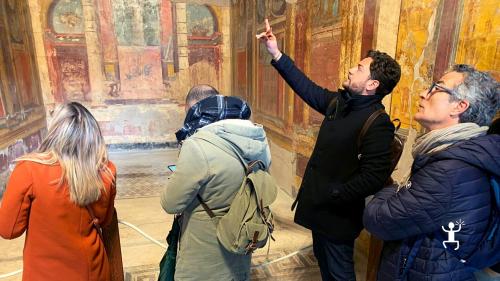 Tour guidato di Pompei con un archeologo in Campania per esperienza al parco archeologico del vesuvio
