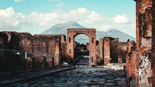 Esperienza in Campania con tour guidato a Pompei con pranzo in cantina